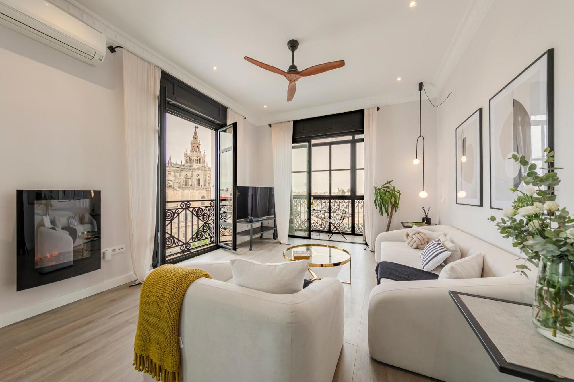 Isg Apartments Modern Atticpool At The Cathedralfree Parking 塞维利亚 外观 照片