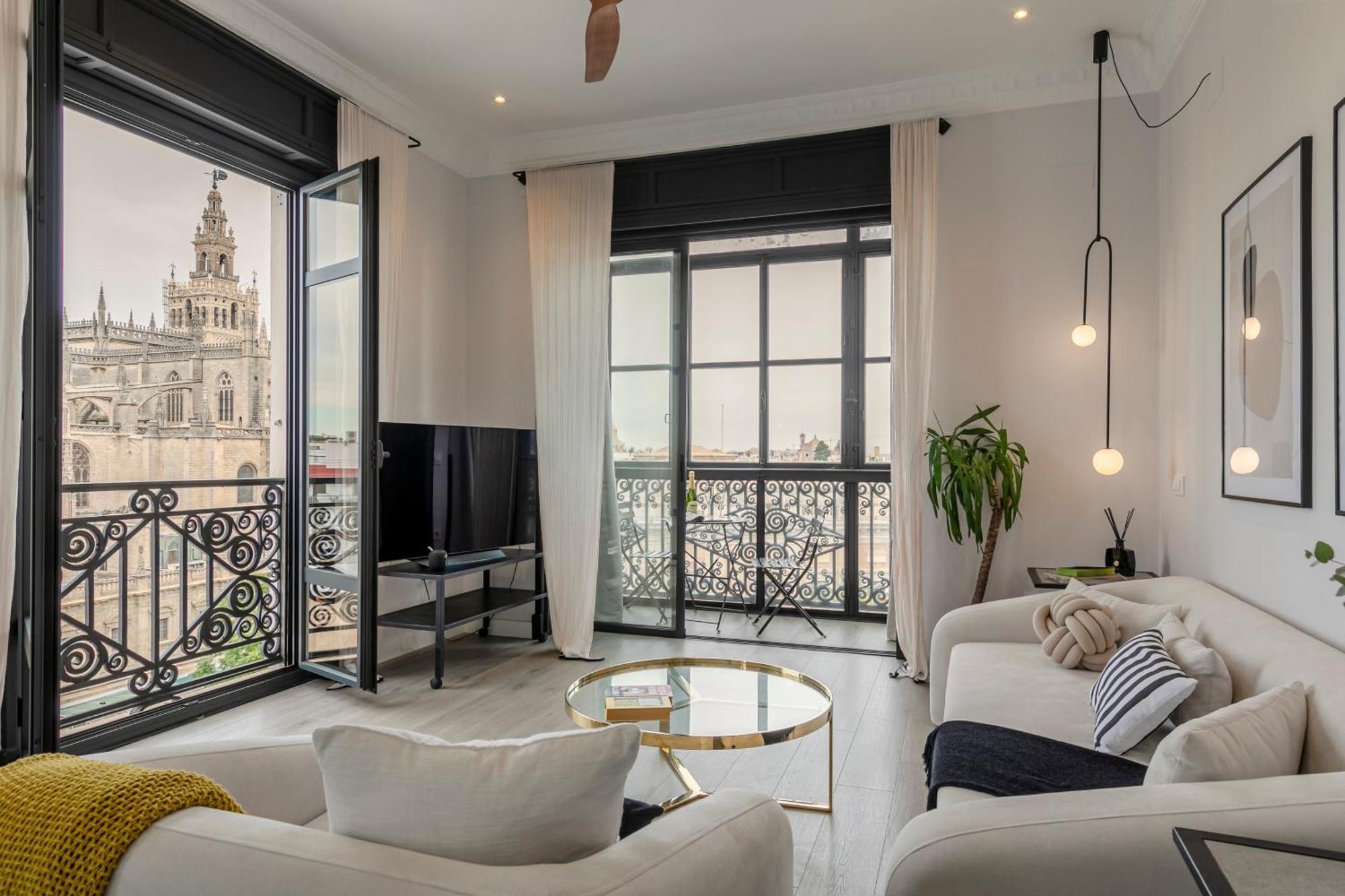 Isg Apartments Modern Atticpool At The Cathedralfree Parking 塞维利亚 外观 照片