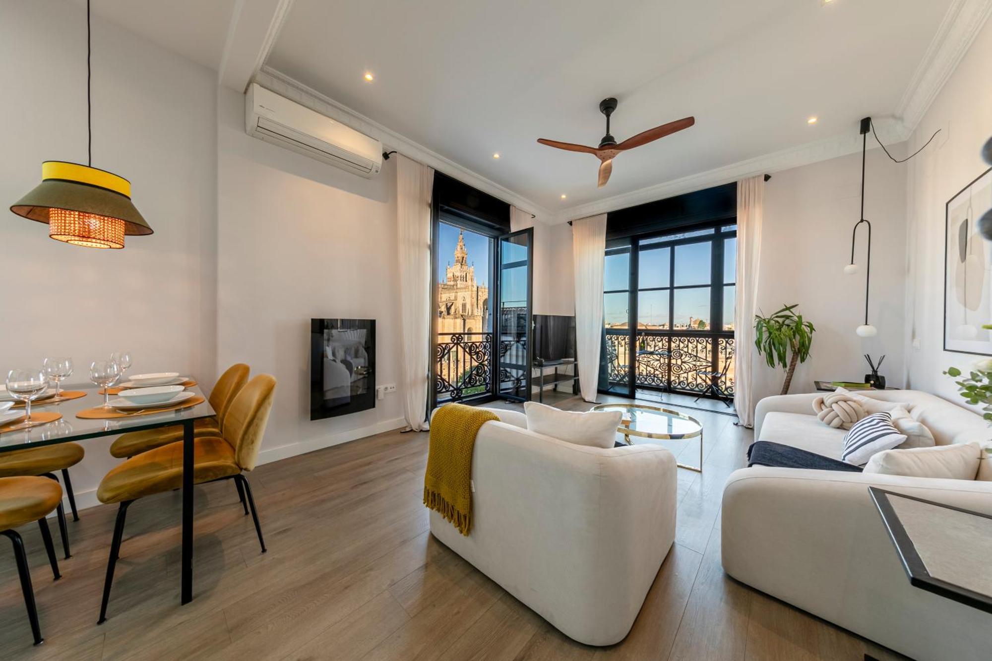 Isg Apartments Modern Atticpool At The Cathedralfree Parking 塞维利亚 外观 照片